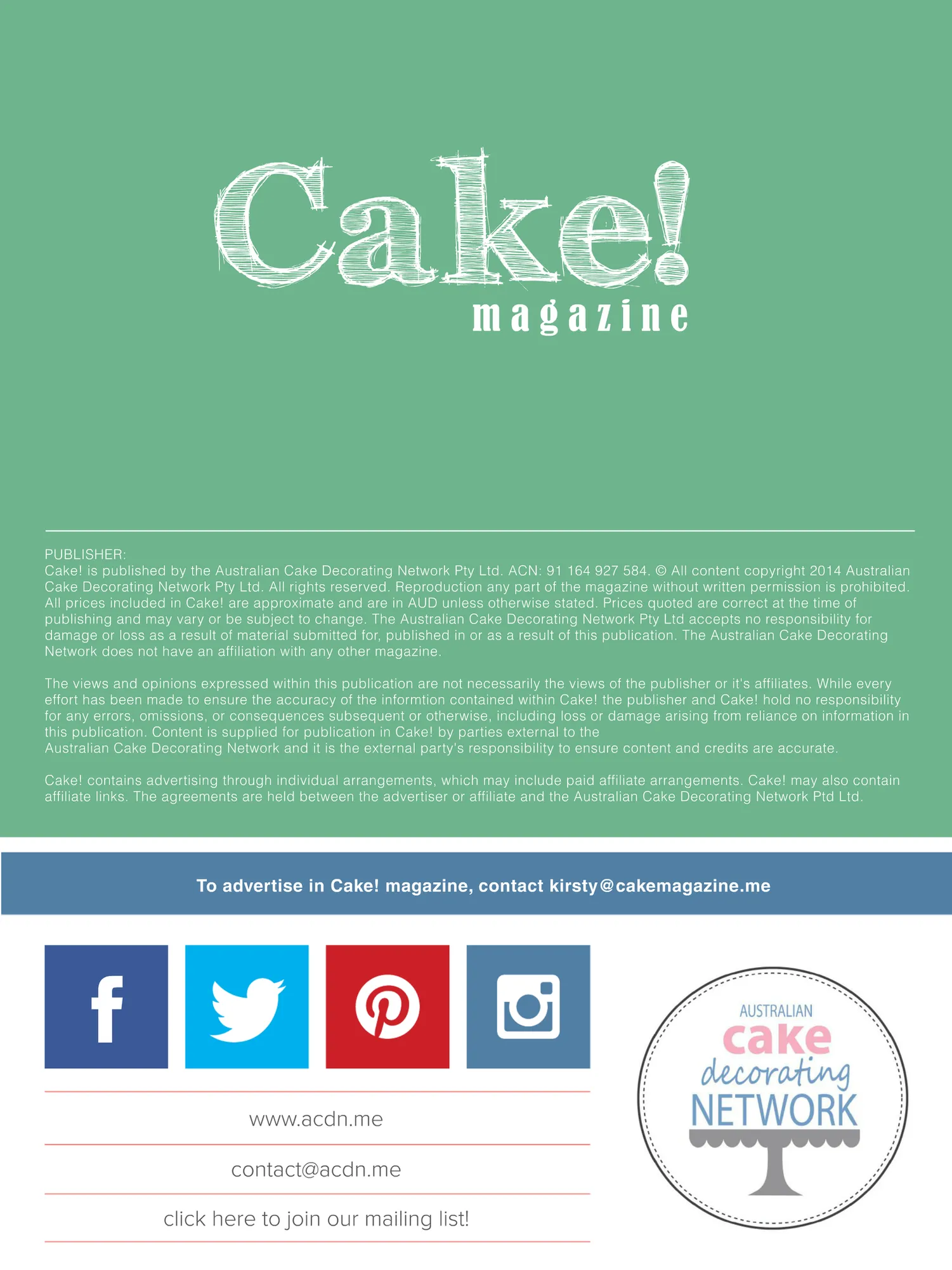 Magazine page 2