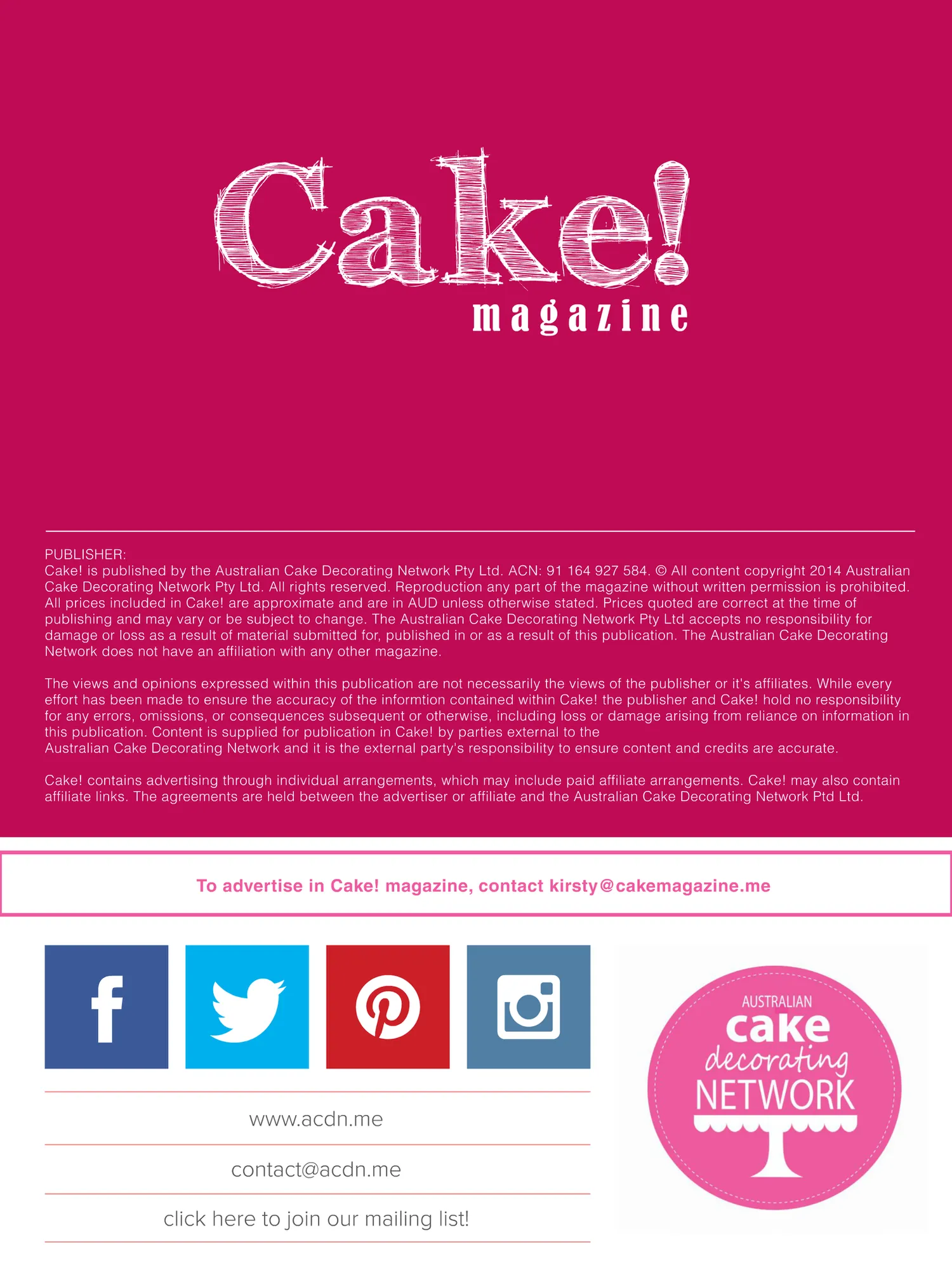 Magazine page 2