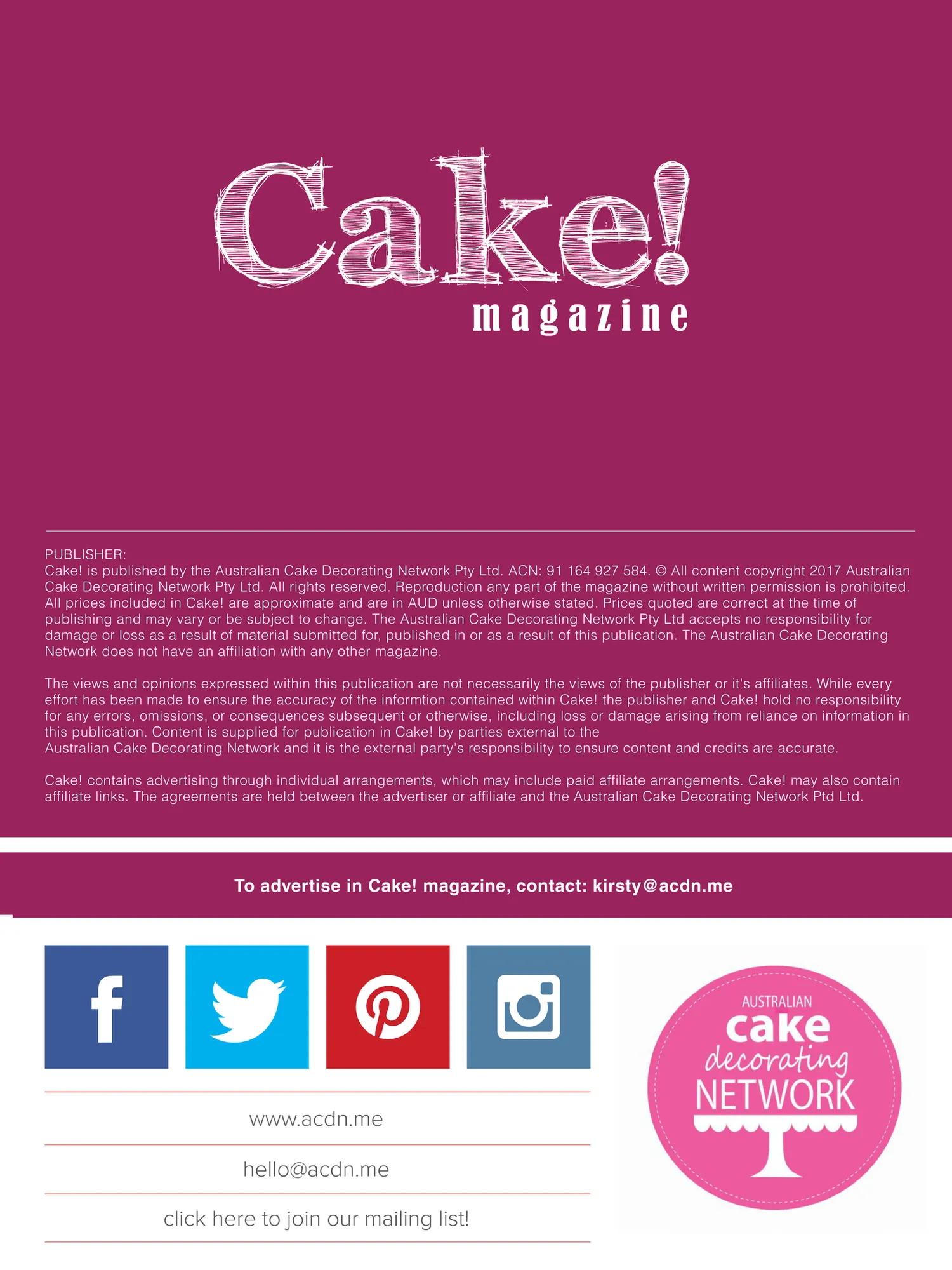 Magazine page 2