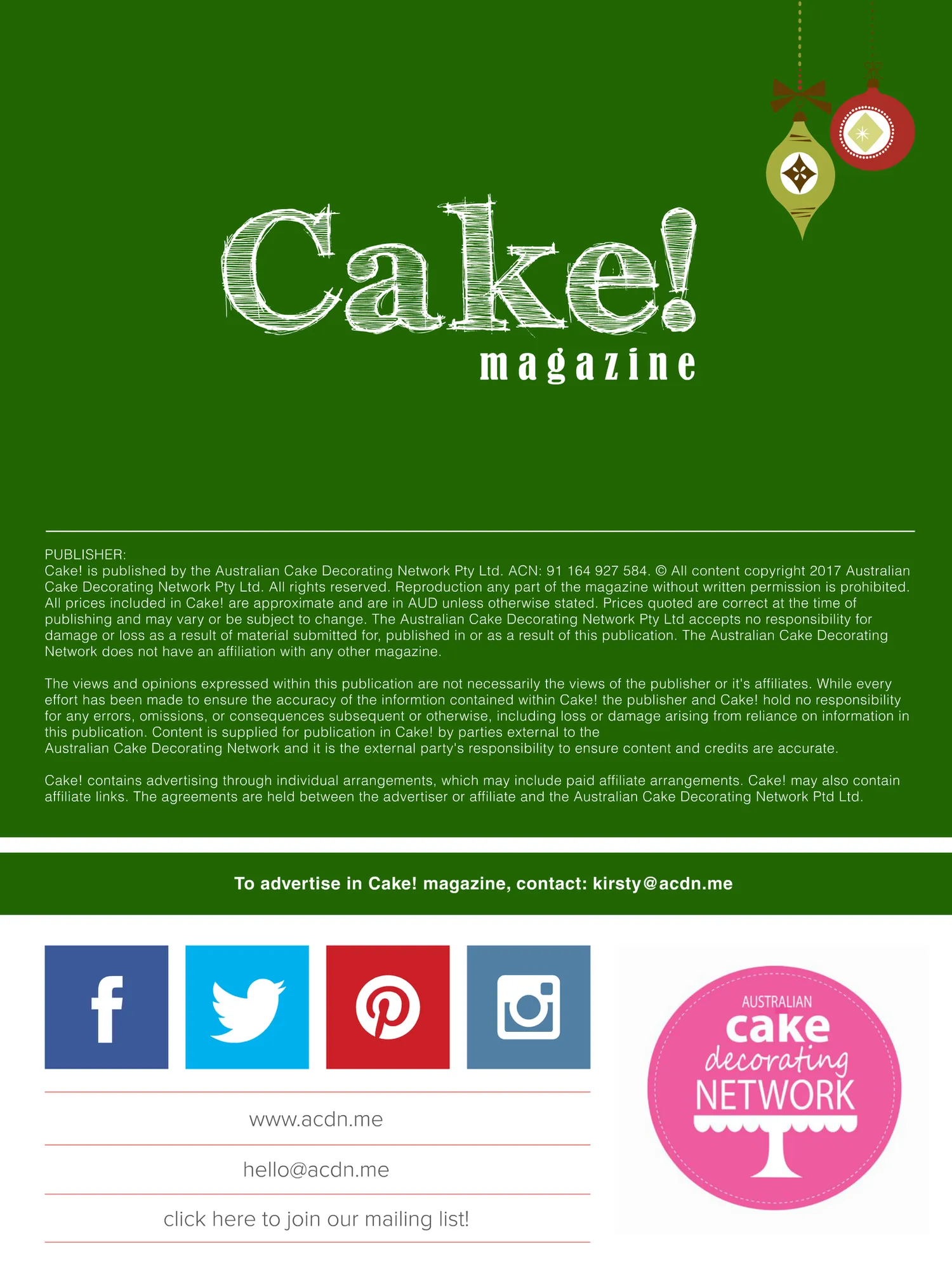 Magazine page 2