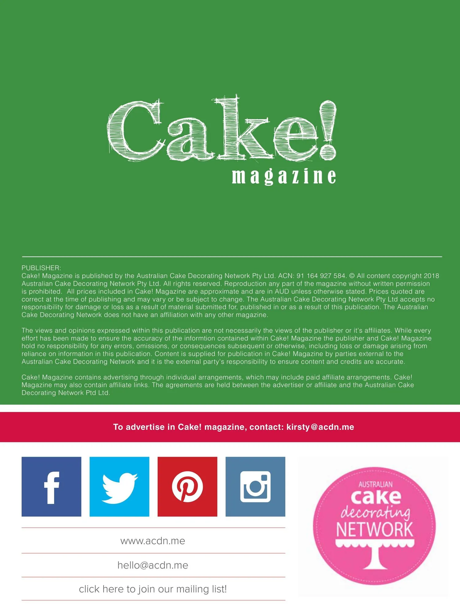 Magazine page 2