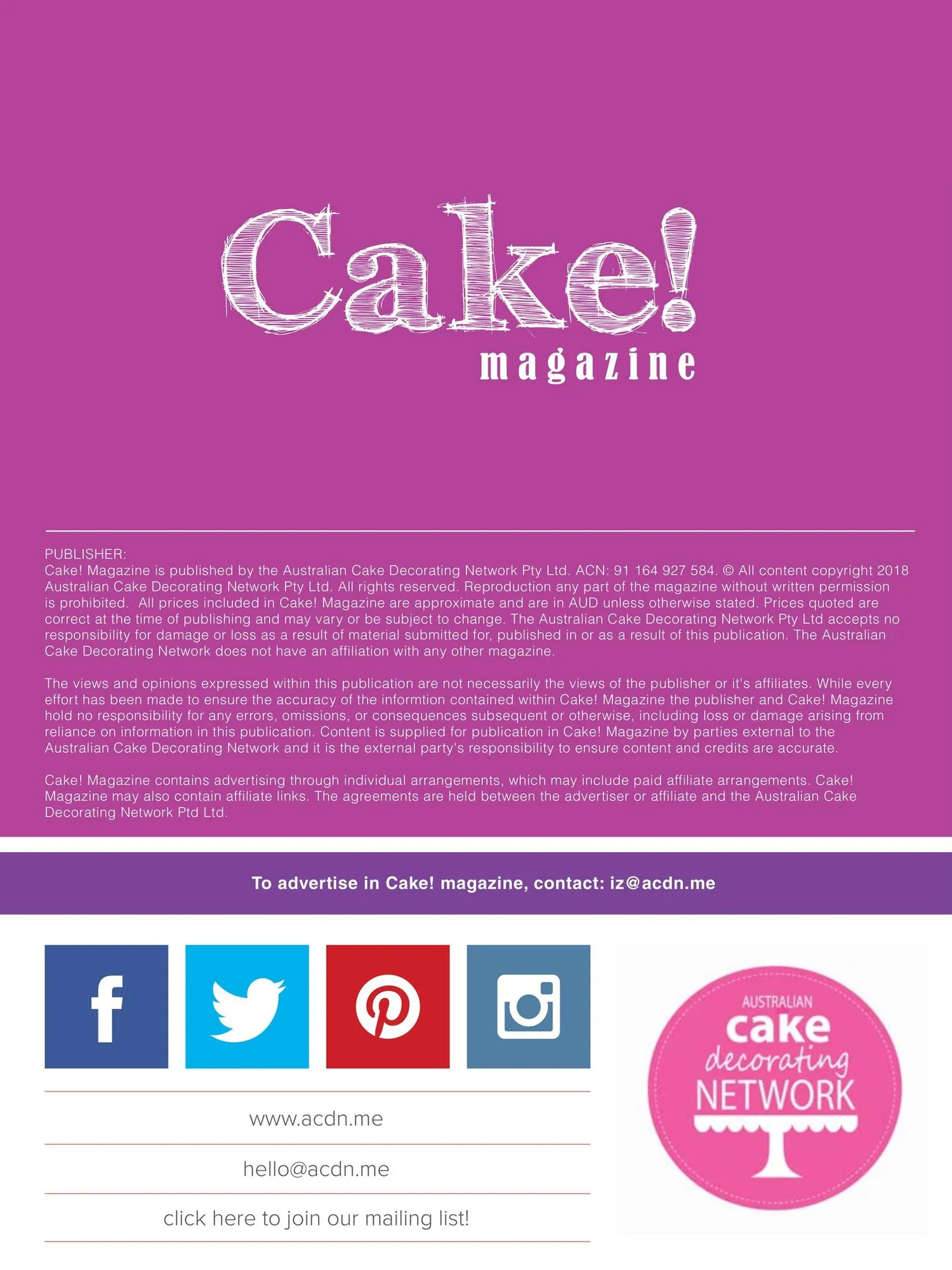 Magazine page 2