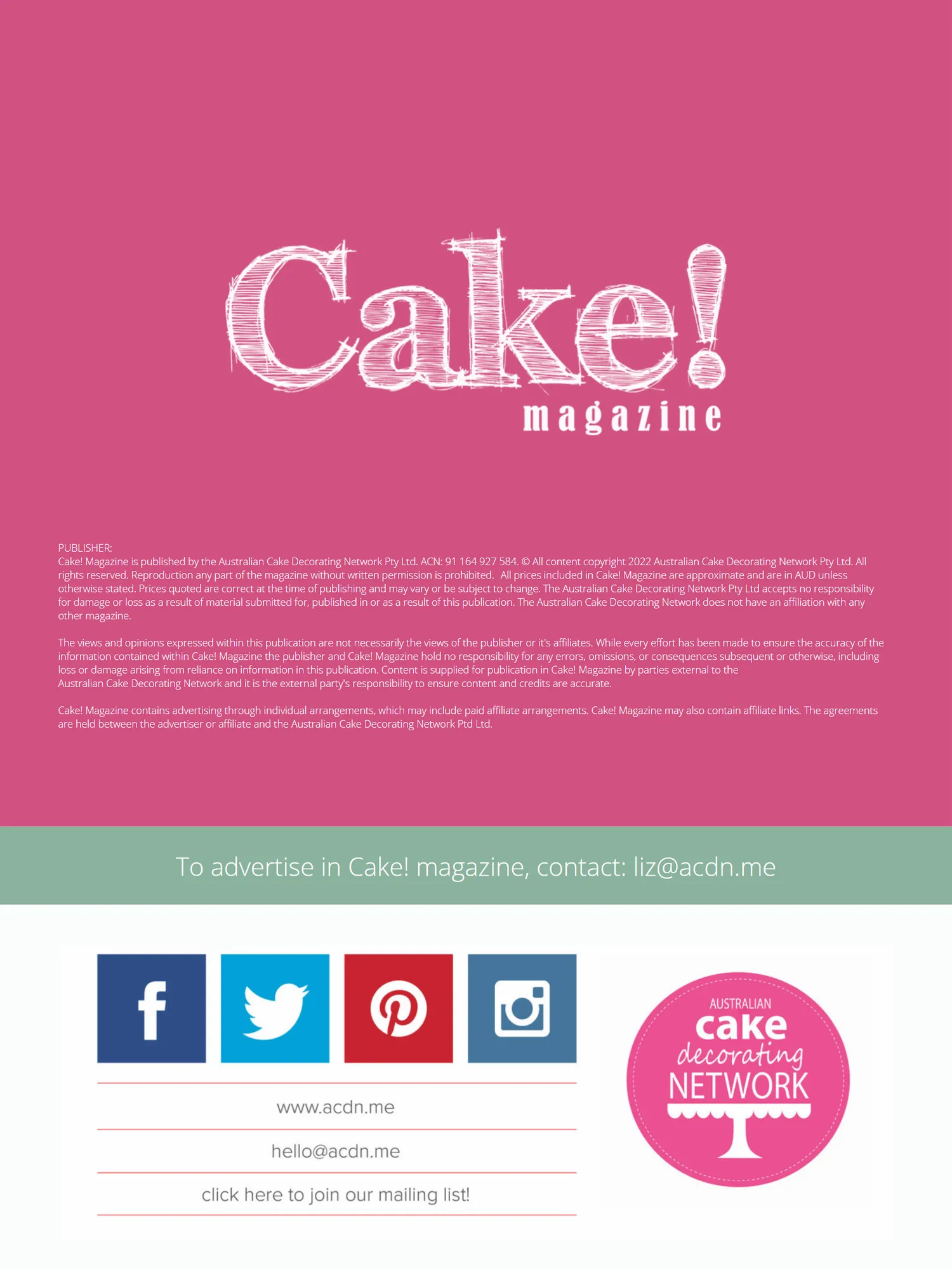 Magazine page 2