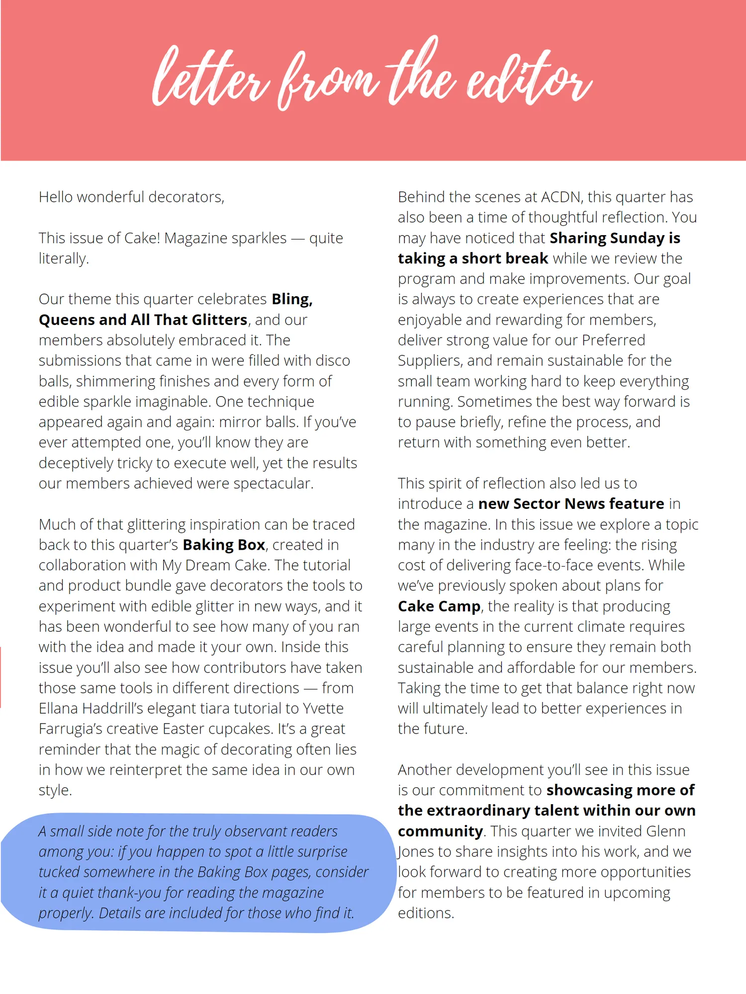 Magazine page 3