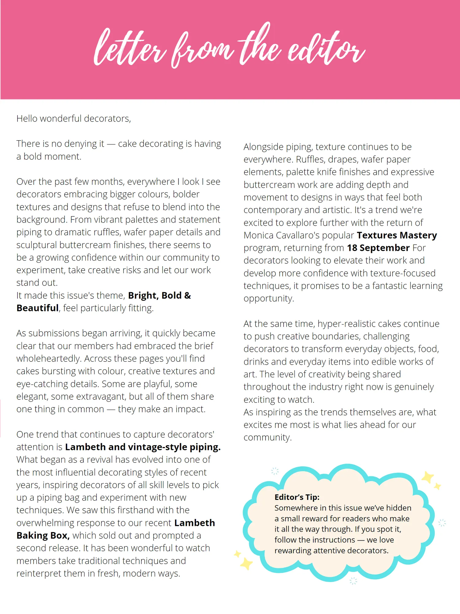 Magazine page 3