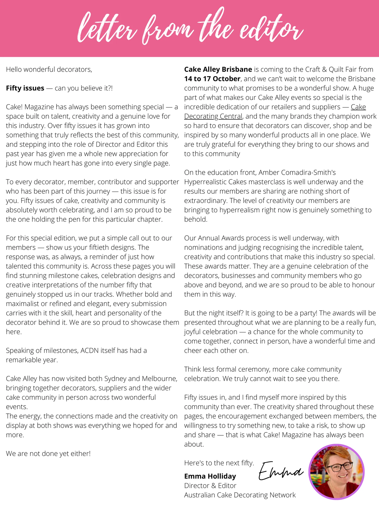 Magazine page 3